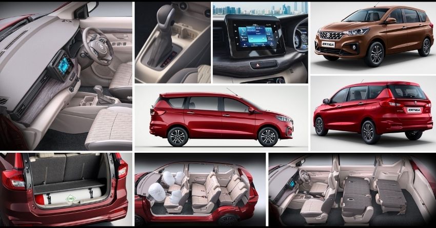 2022 Maruti Ertiga Launched In India With 6-Speed AT and Paddle Shifters