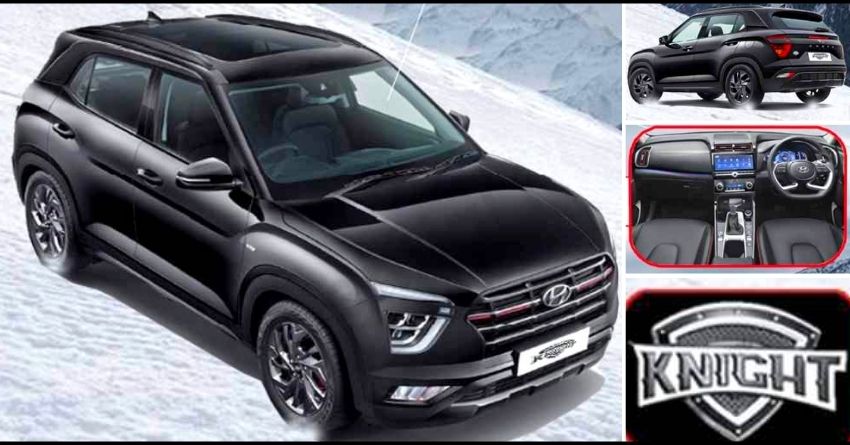 Hyundai Creta Knight Edition Price And Design Leaked Ahead Of Official Debut