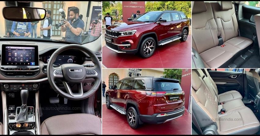 New Jeep Meridian SUV Exterior & Interior Revealed - Live Photos