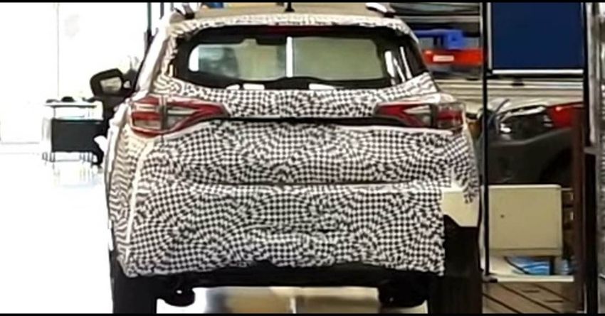 Mahindra XUV400 Rear Design Leaked Ahead of Official Unveil