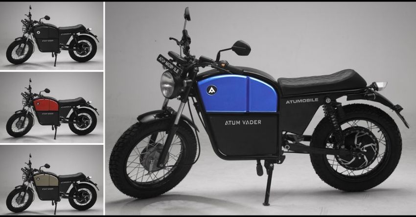 Atumobile AtumVader High-Speed E-Bike Launched At Rs 1 Lakh