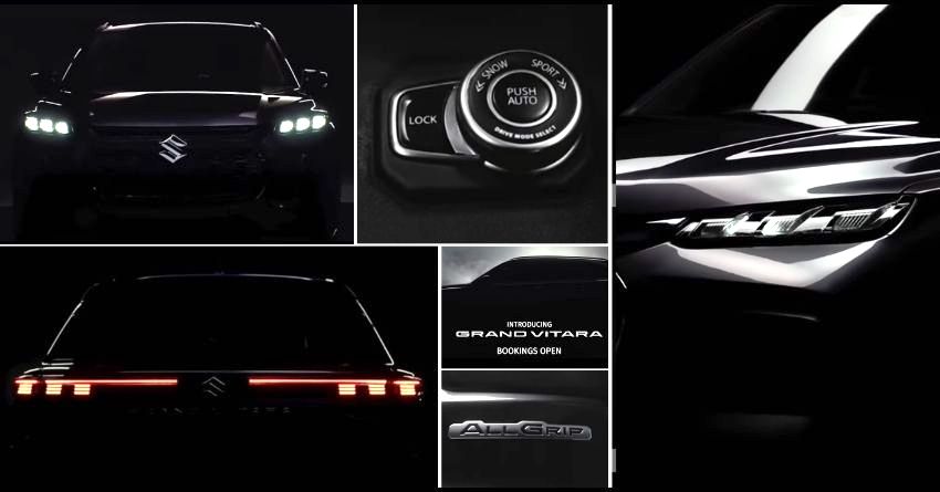 Maruti Suzuki Grand Vitara Partially Revealed - Looks Amazing!