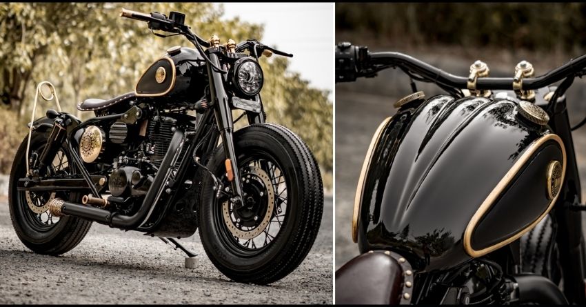 Meet Neev Royal Enfield Divine - The Official Custom-Built Bobber