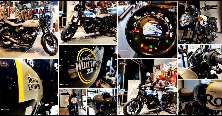 New Royal Enfield Hunter 350 Reaches Dealerships – Live Photos