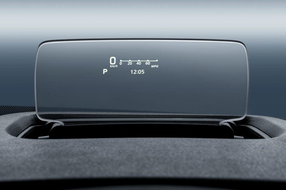 HEAD UP DISPLAY - Toyota Hyryder SUV Launched in India; Half Price List Revealed HEAD UP DISPLAY