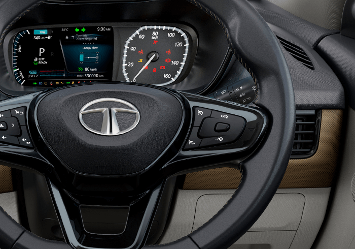 cruise control - Tata Nexon EV Jet Edition Official Photos and Price List in India cruise control