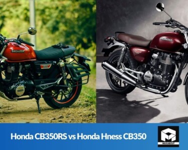 Honda CB350RS vs Honda Hness CB350