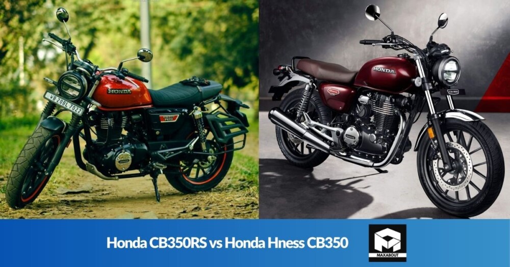 Honda CB350RS vs Honda Hness CB350