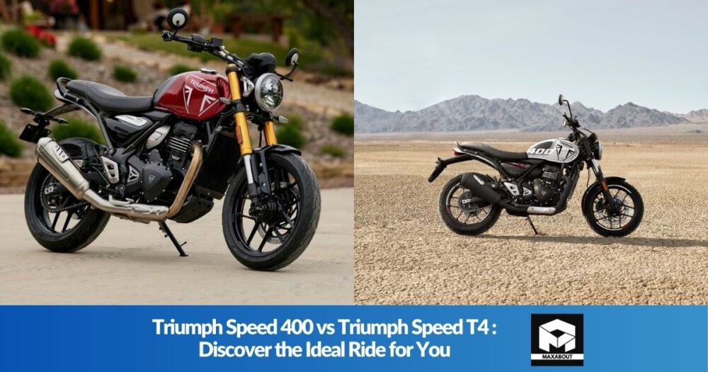 Triumph Speed 400 vs Triumph Speed T4