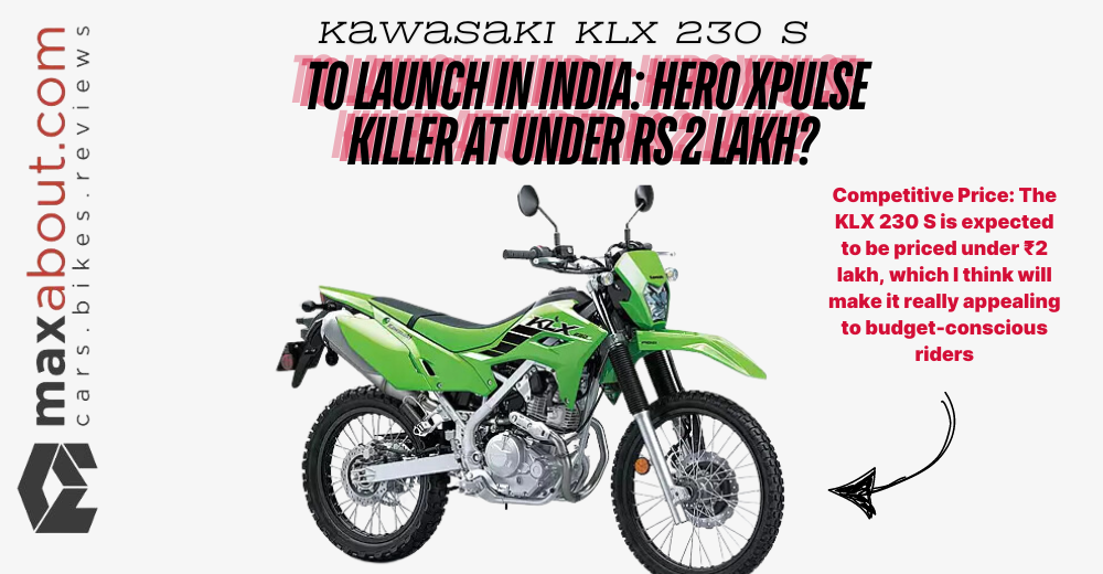 Kawasaki KLX 230 S to Launch in India: Hero Xpulse Killer at Under Rs 2 Lakh?